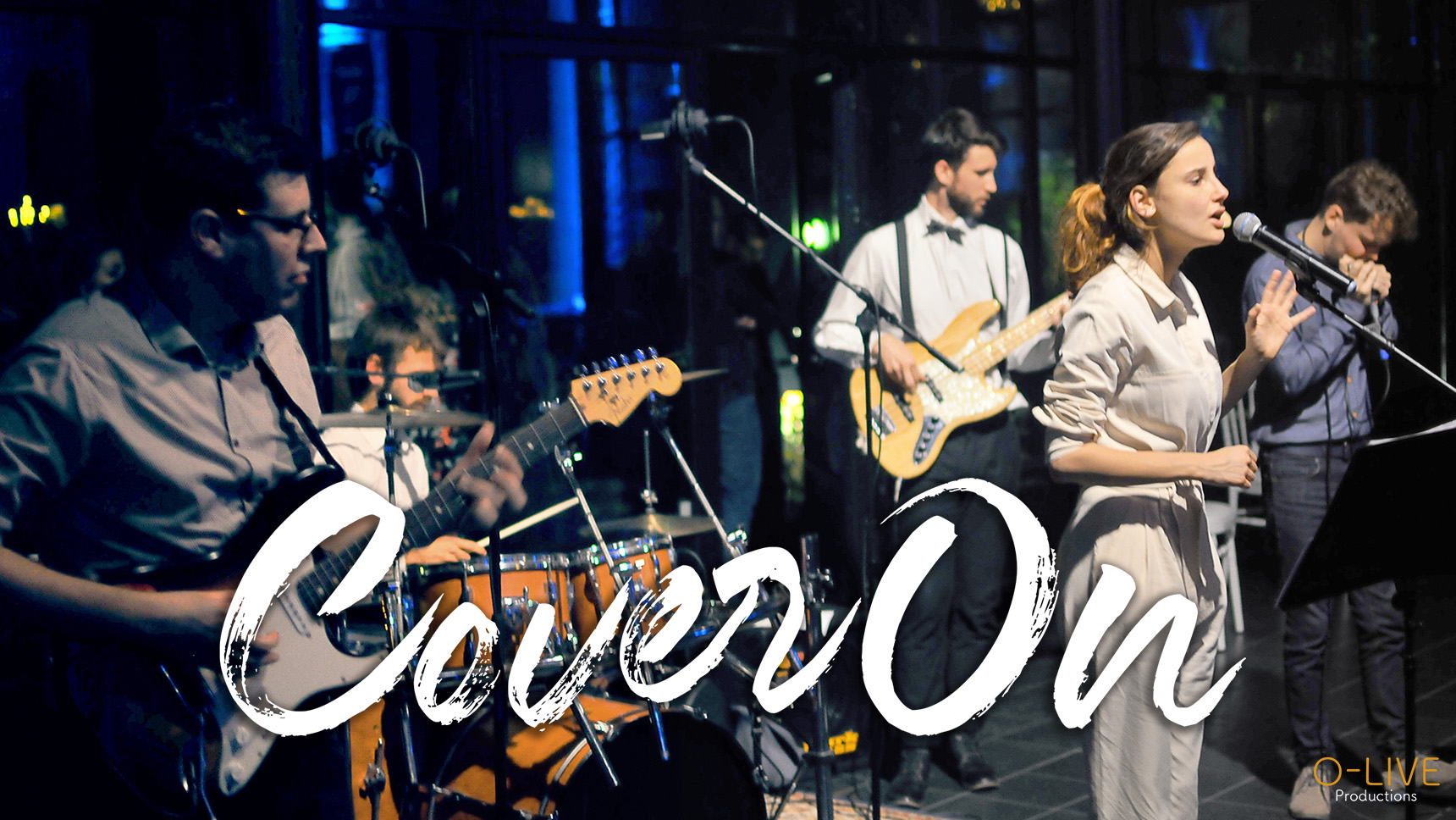 CoverOn reprises groupe band musique music pop rock disco electro slow