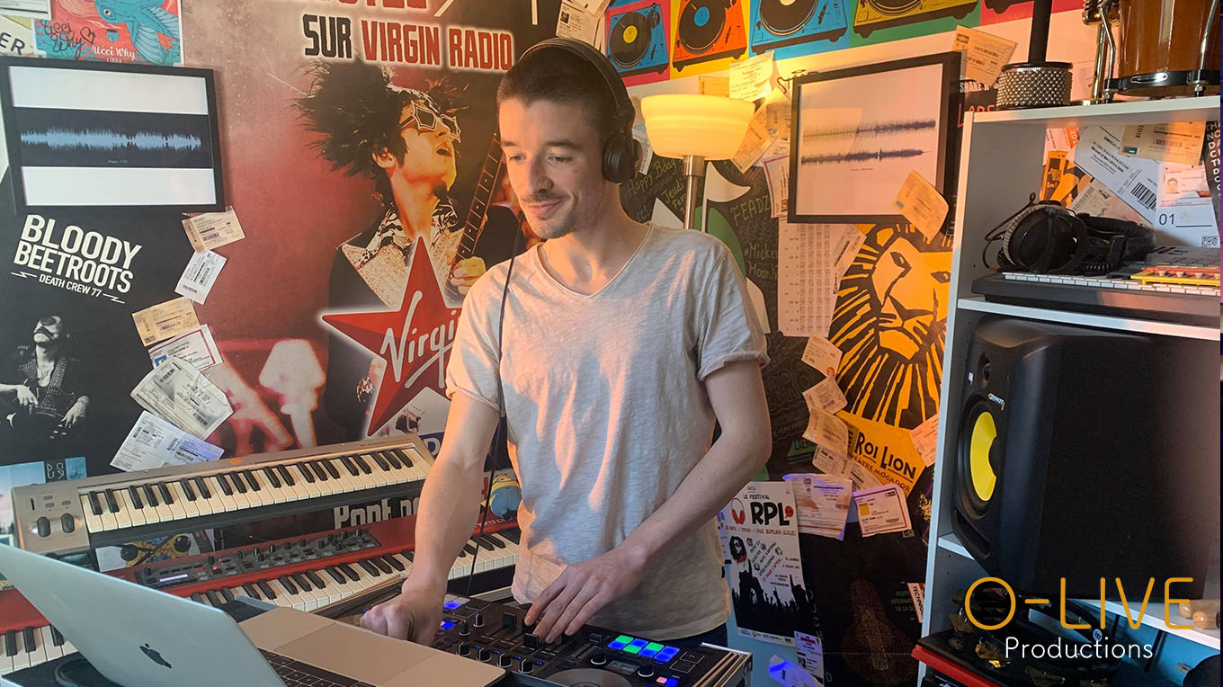 Confinemix set live DJ musique Facebook confinement